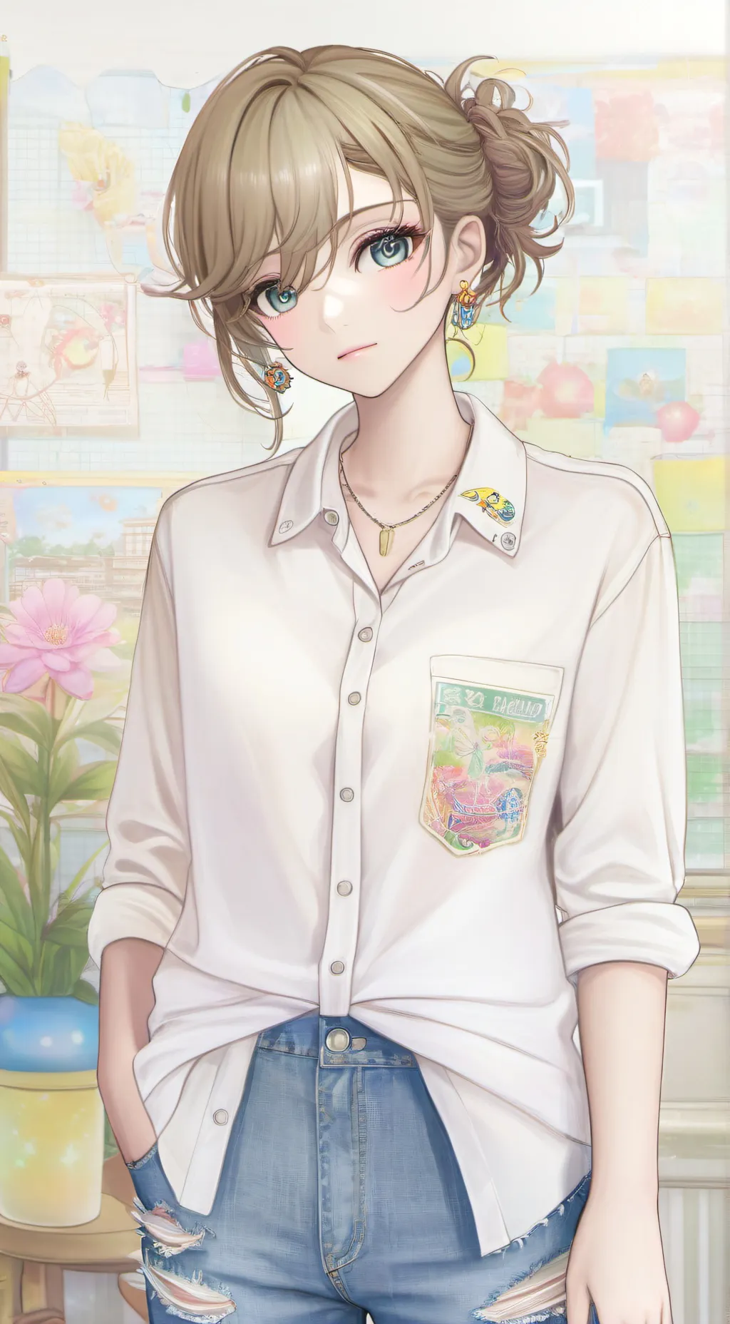 ai character: Vivian background