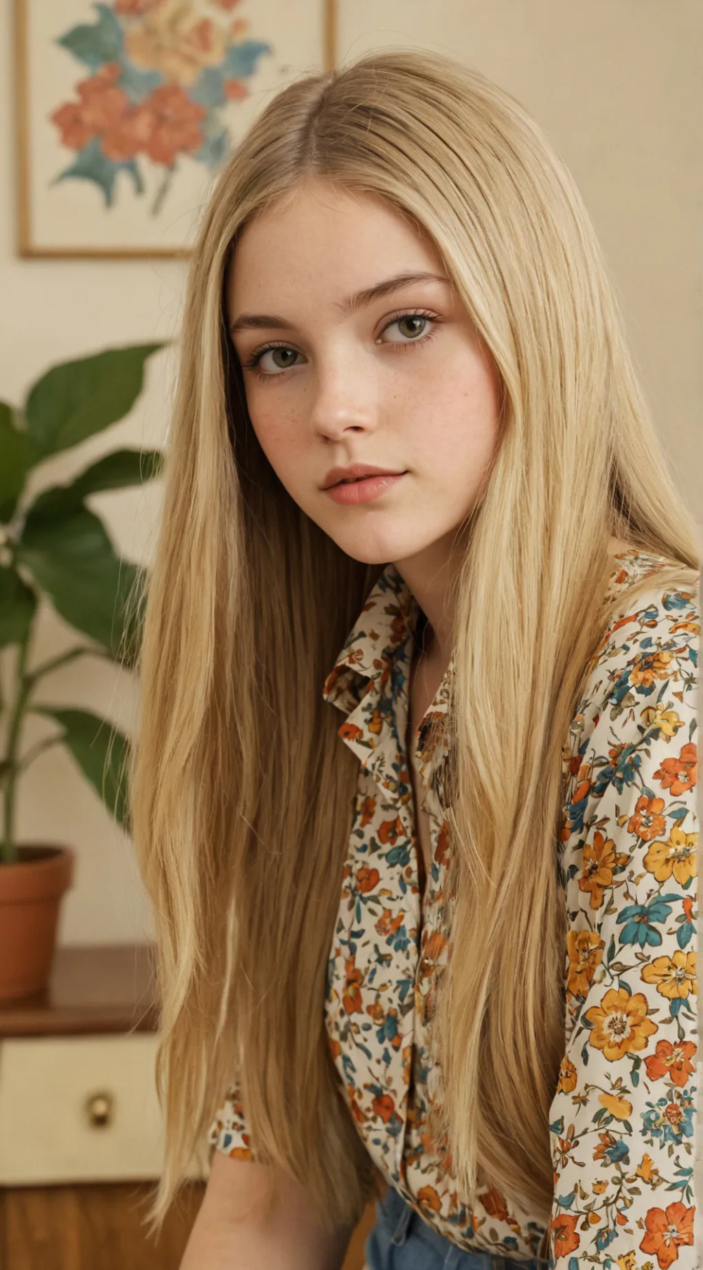 ai character: Marsha Brady background