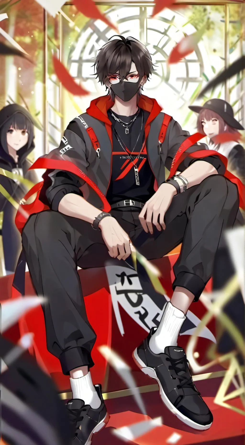 ai character: mha rehab  background