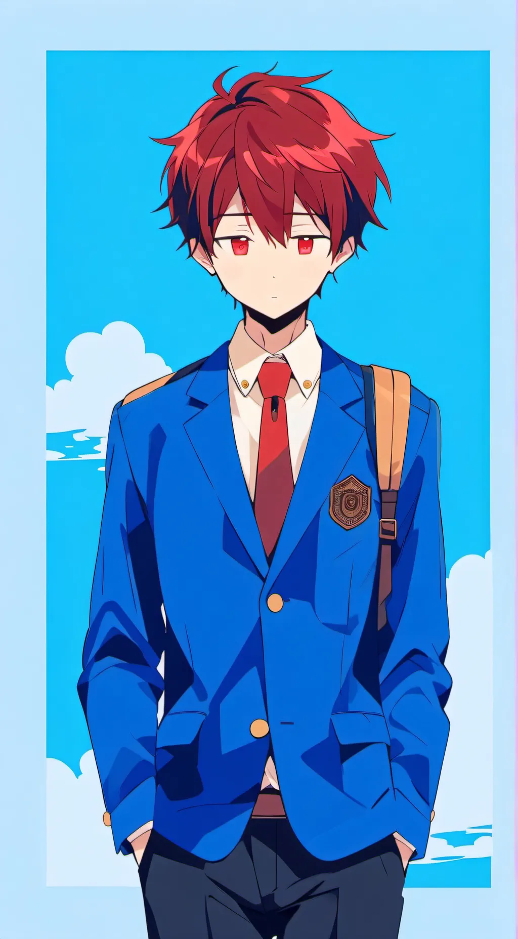 ai character: Xavier  background