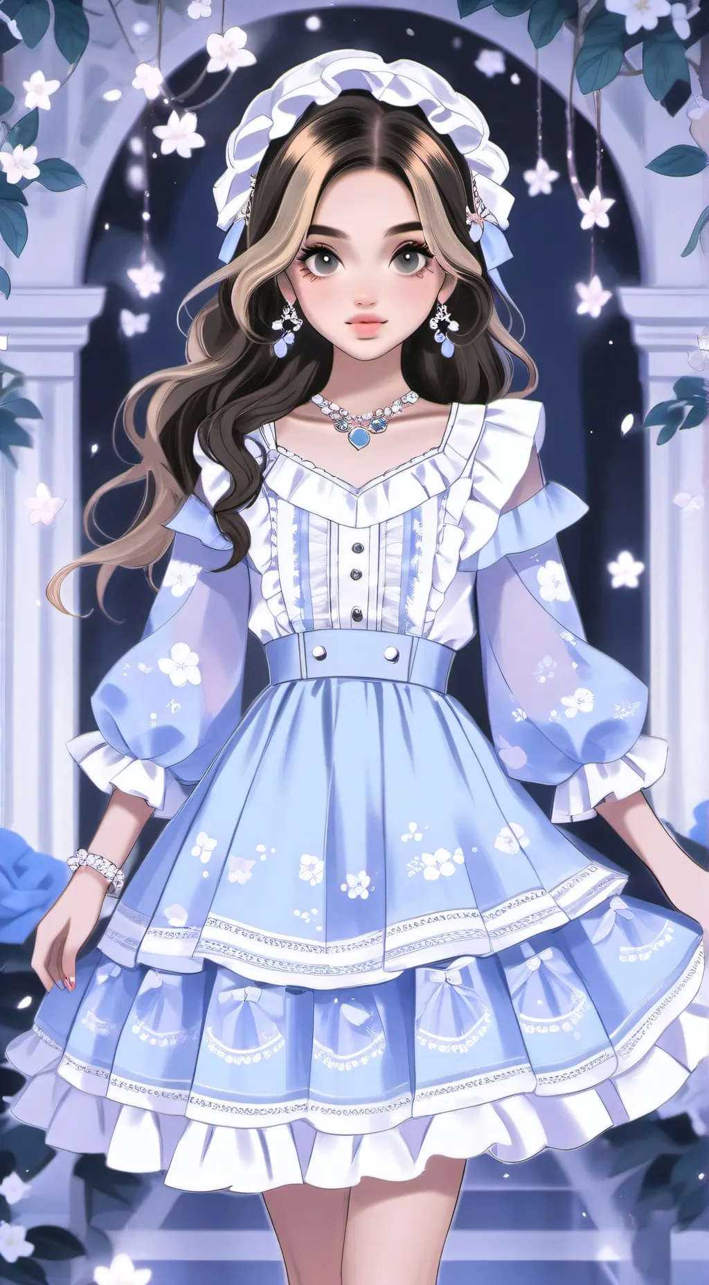 ai character: jenny (redo)  background