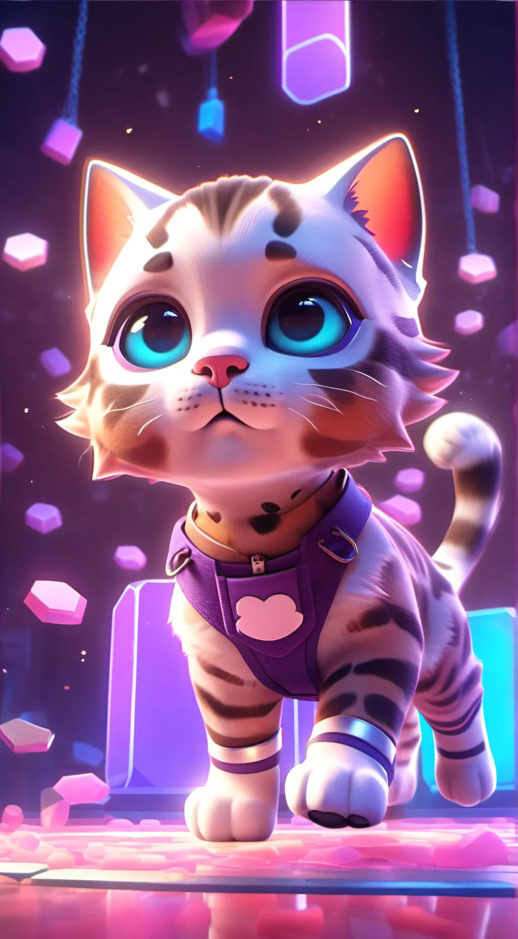 ai character: dandy world infect background
