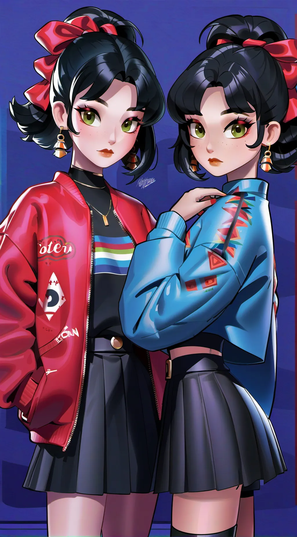 ai character: Melody background