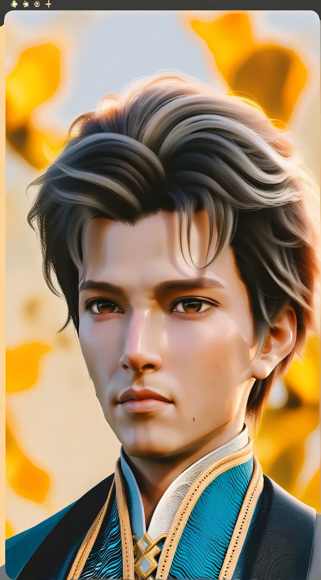 ai character: random Man background