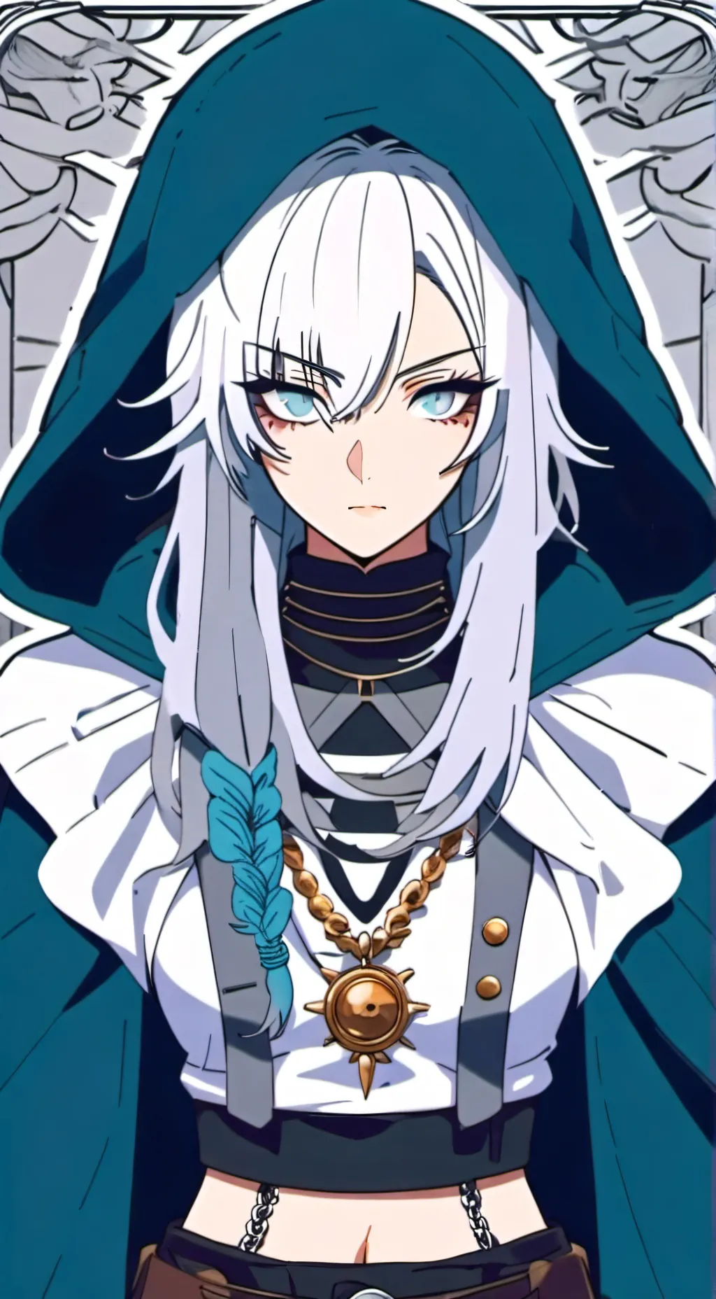 ai character: Isuki Himemori background