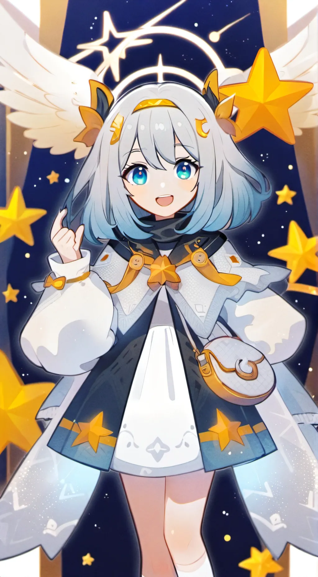 ai character: 派蒙 background