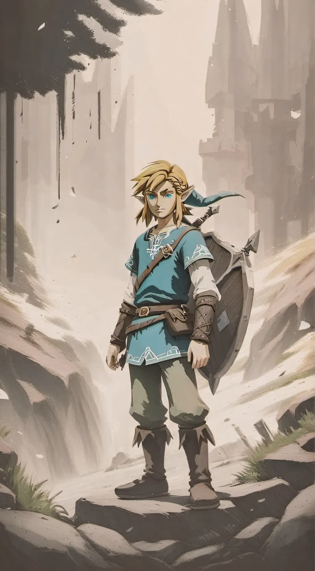 ai character: 🛡Link🗡(TOTK) background