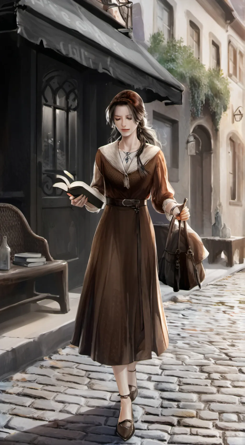 ai character: Lena background