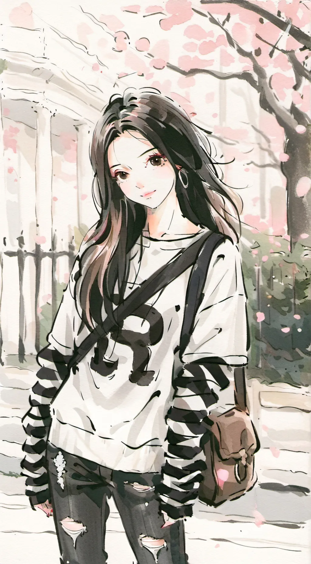 ai character: Kang Yuna(kong) background