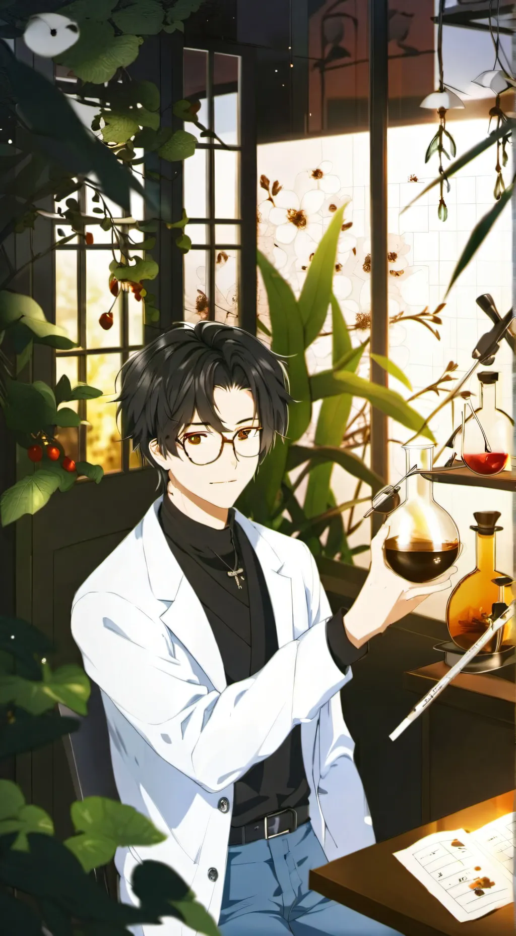 ai character: max  background