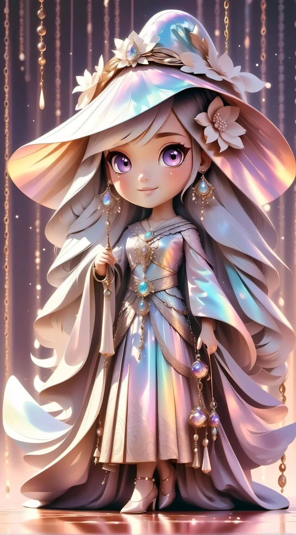 ai character: Diana  background