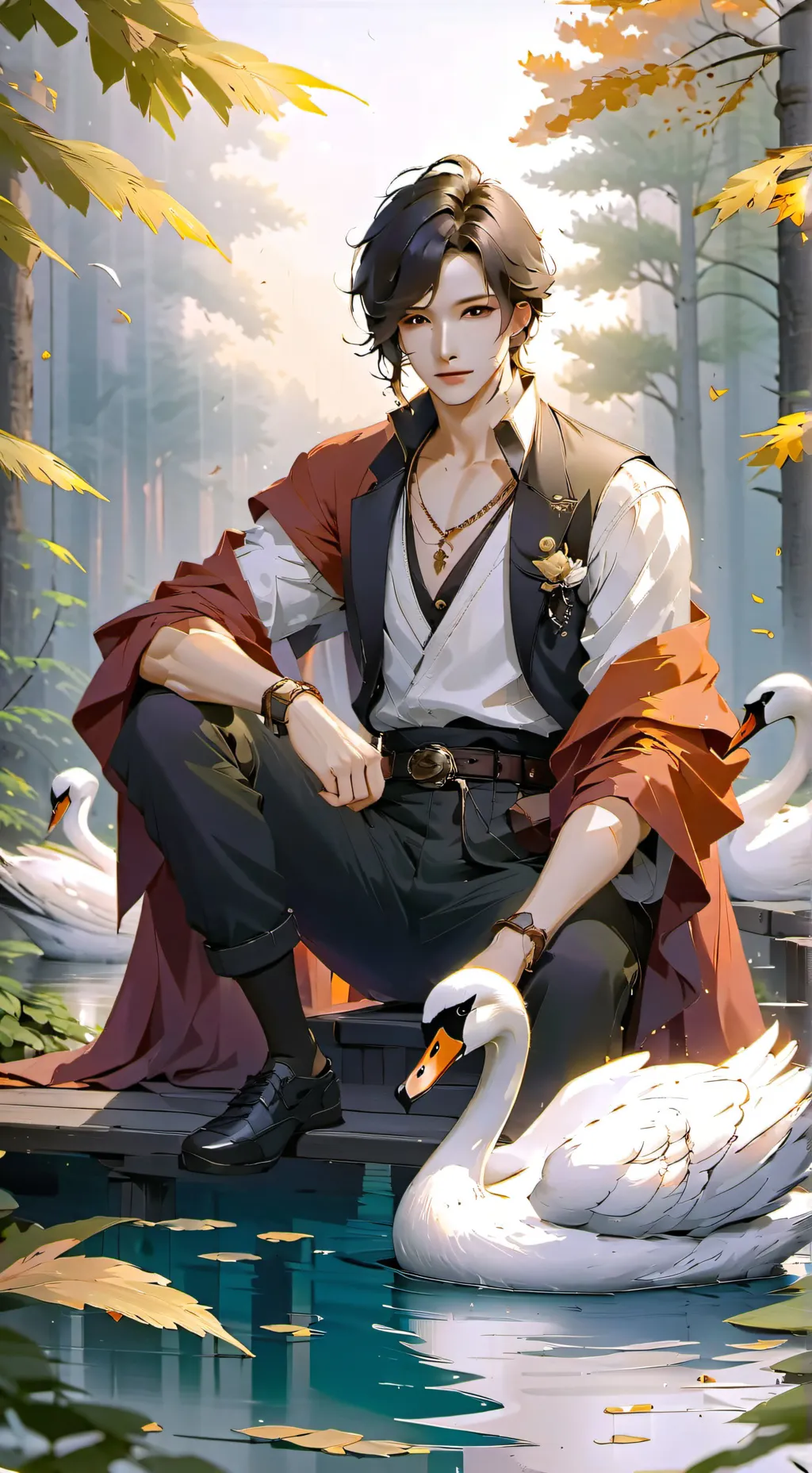 ai character: Connor background