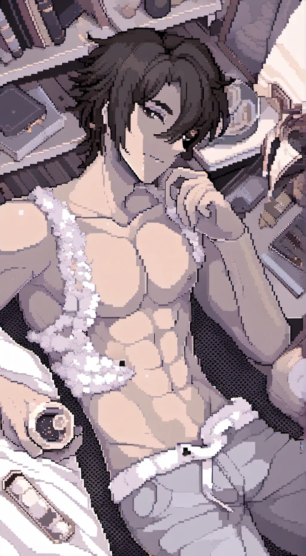 ai character: 🌝Levi🌝 background
