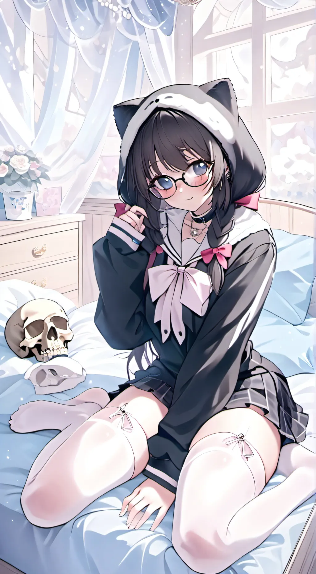 ai character: Niome background