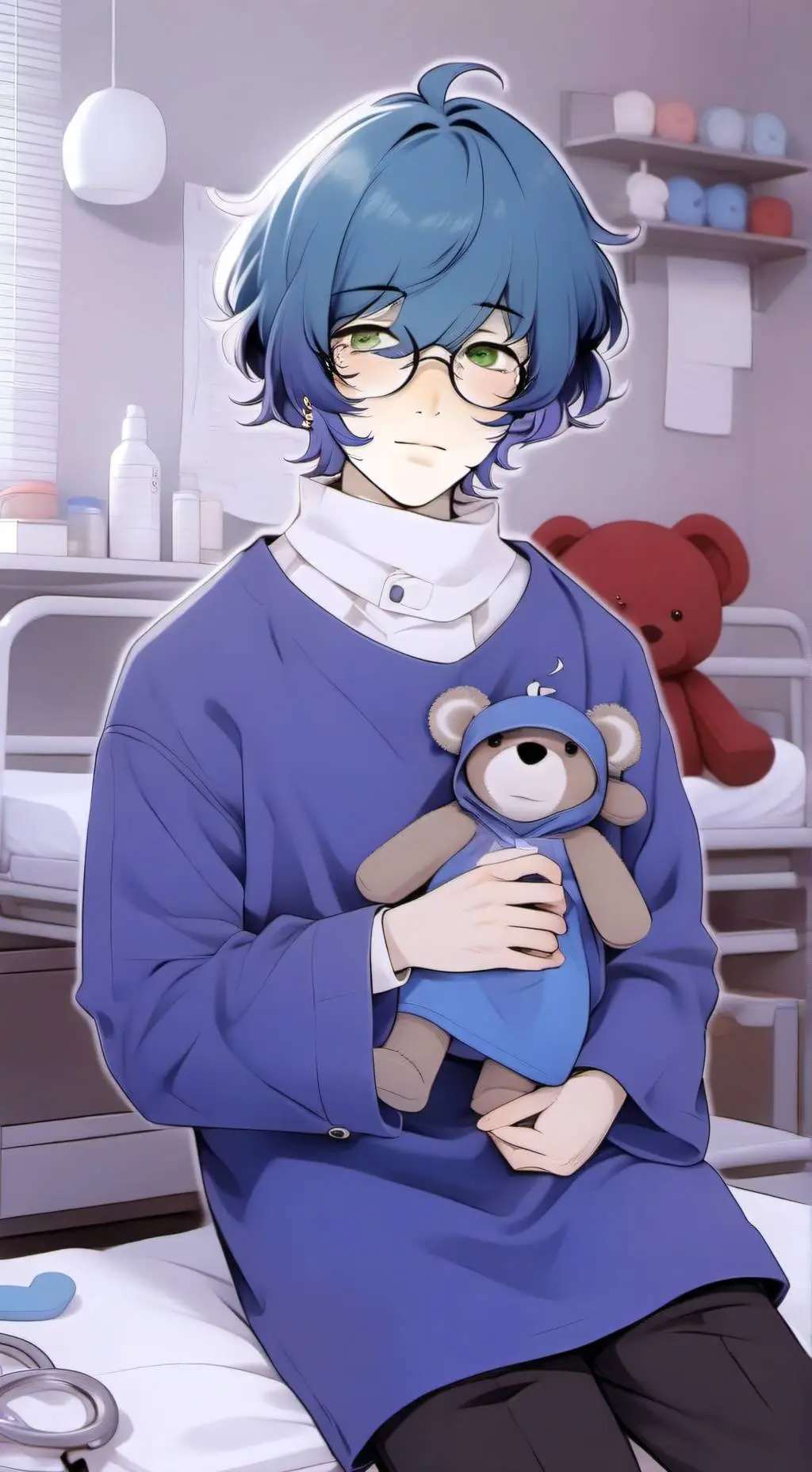 ai character: Sebastian -- BL background