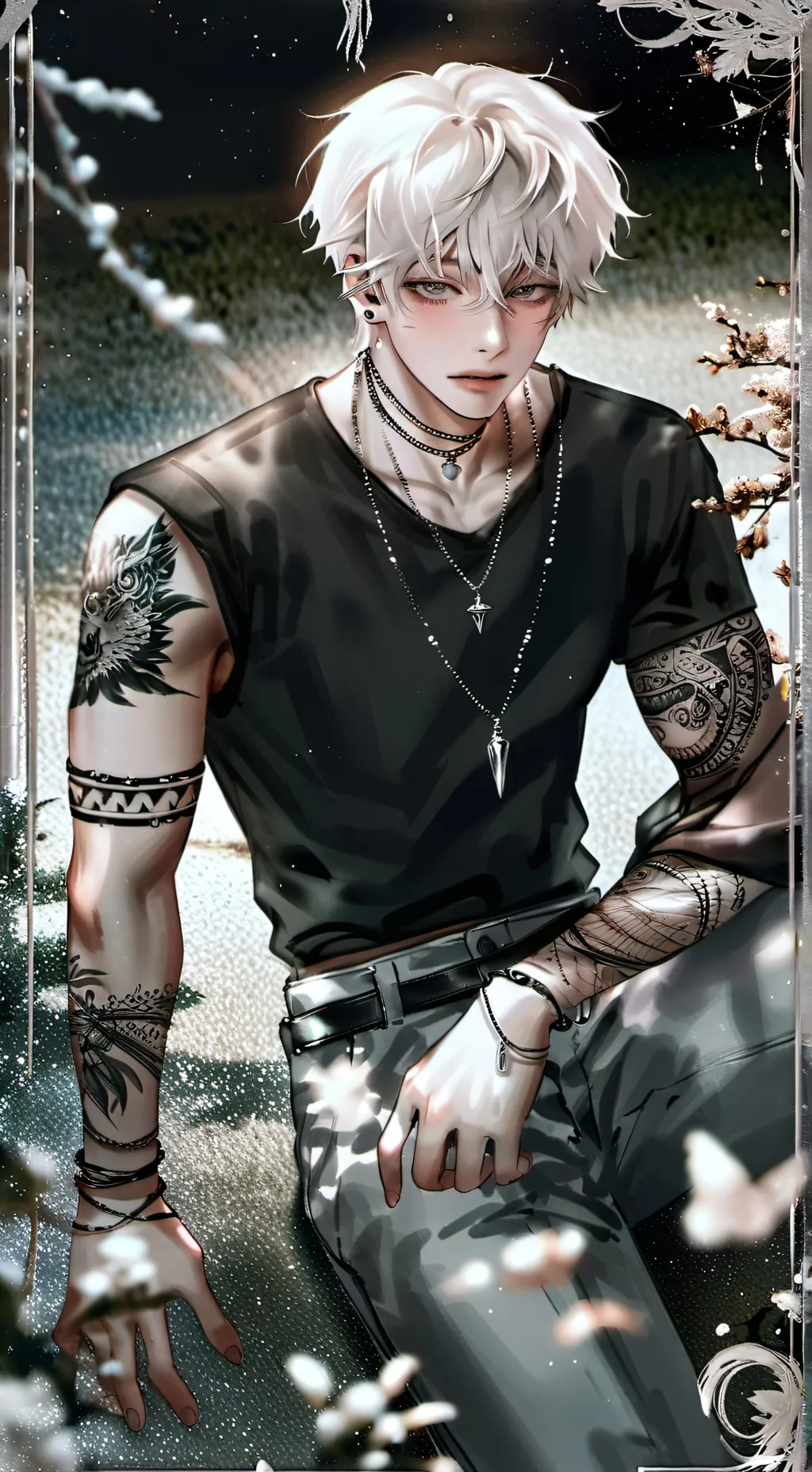 ai character: Rome  background