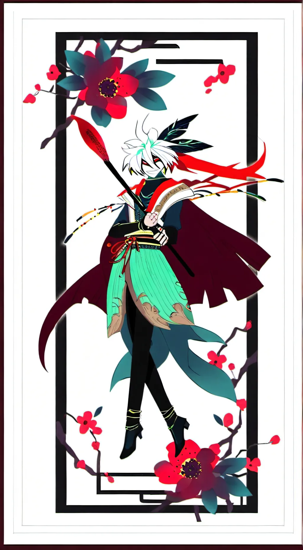 ai character: murder drones  background