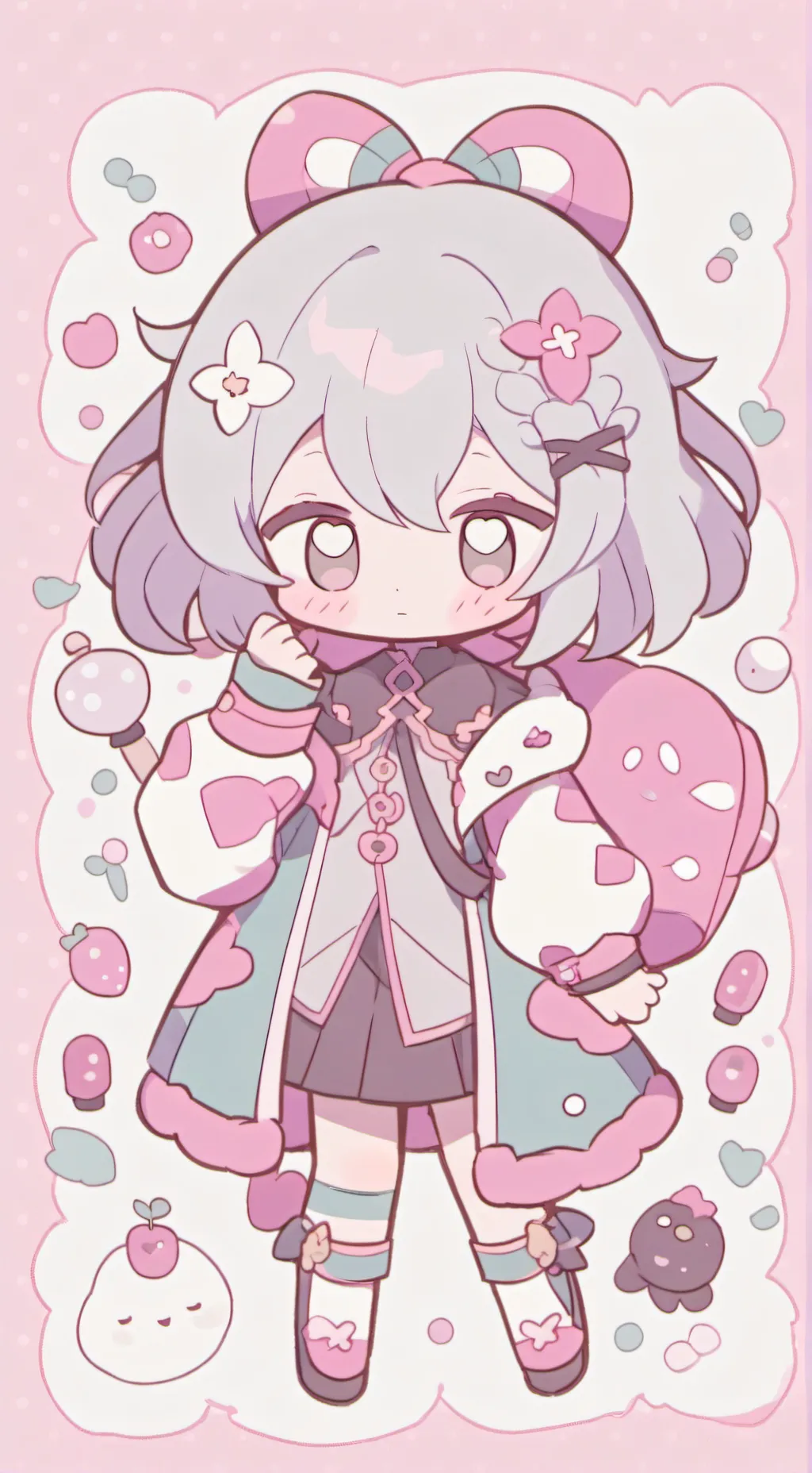 ai character: Sprunki sleeping 3 background