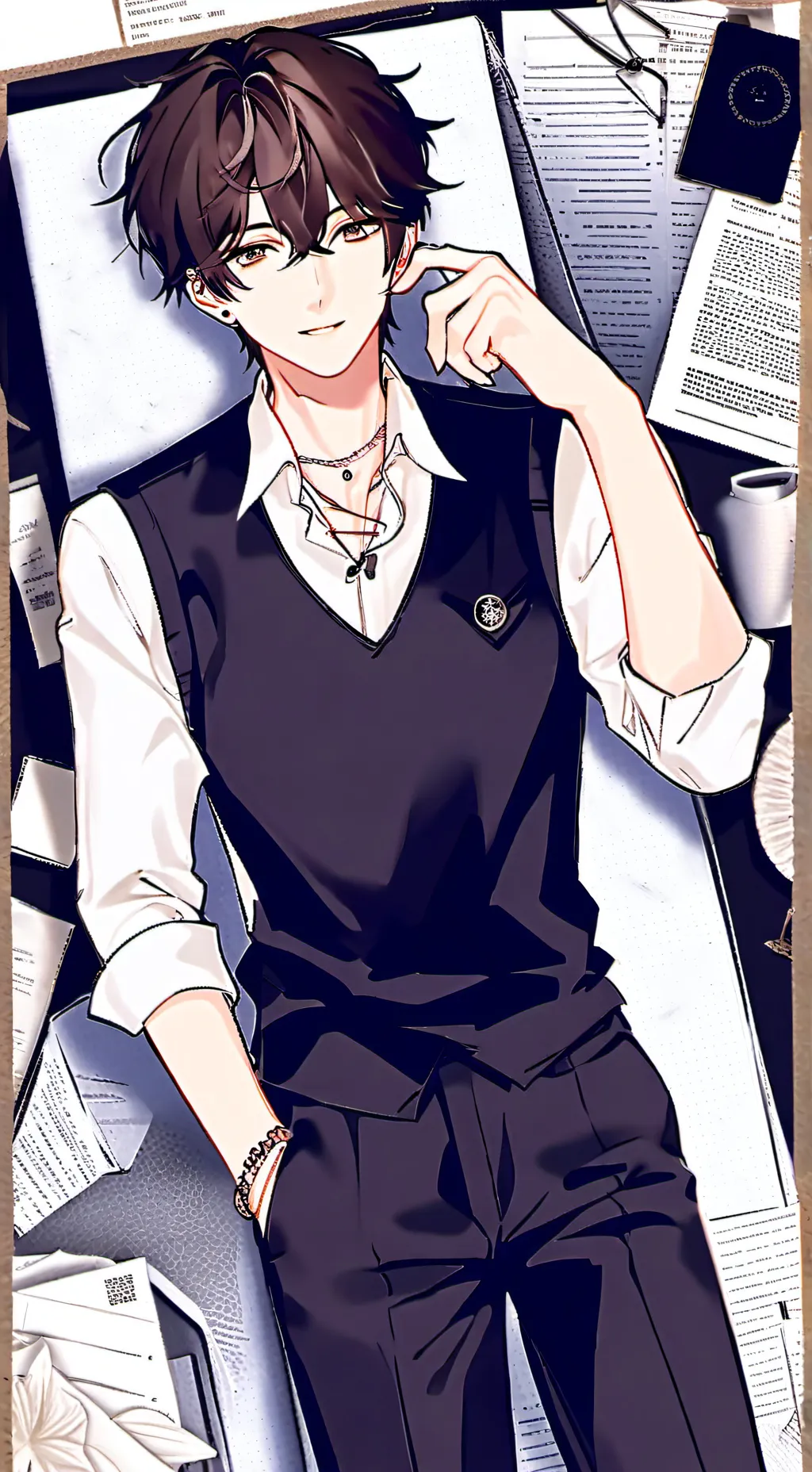 ai character: Charlie background
