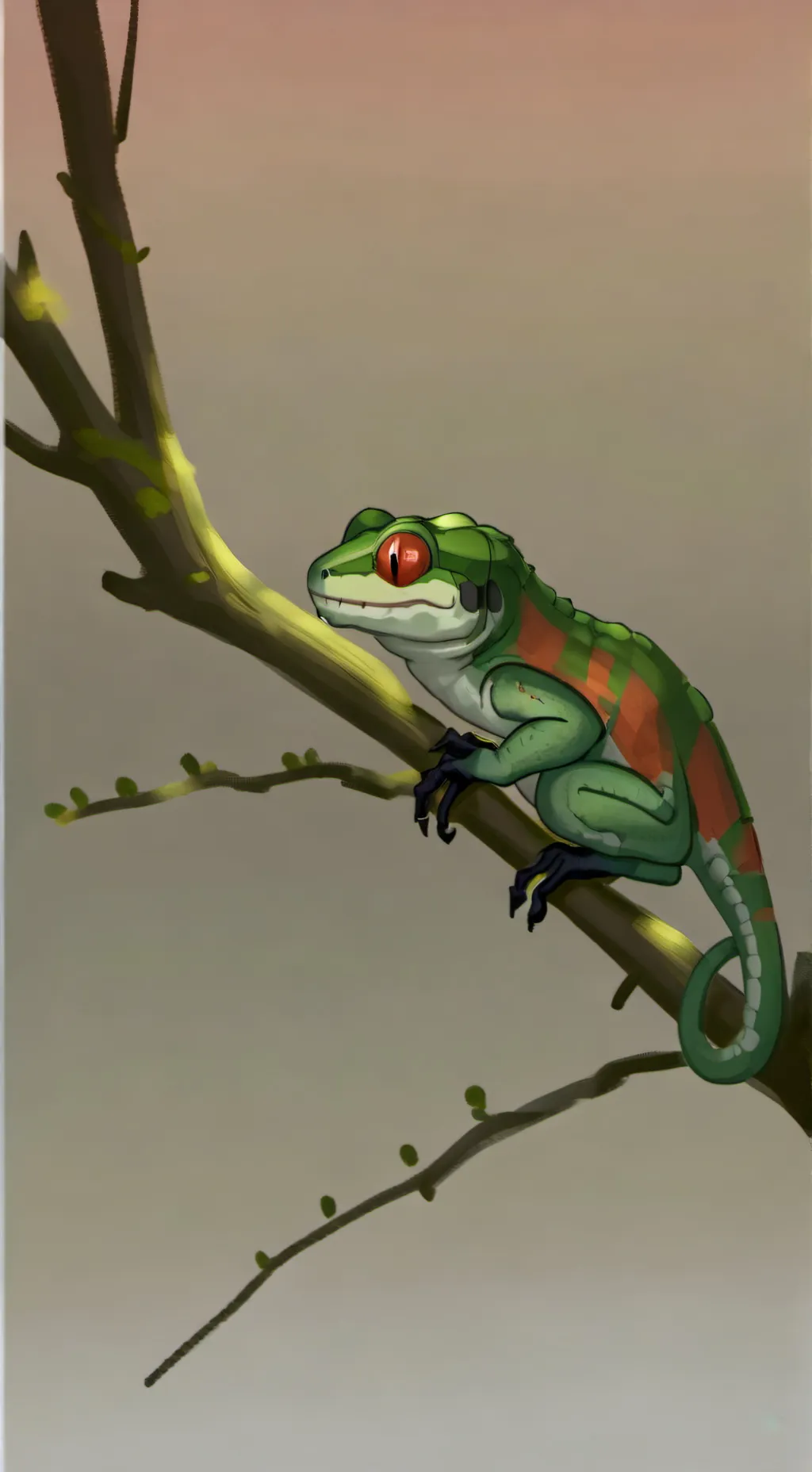 ai character: Chill questions background