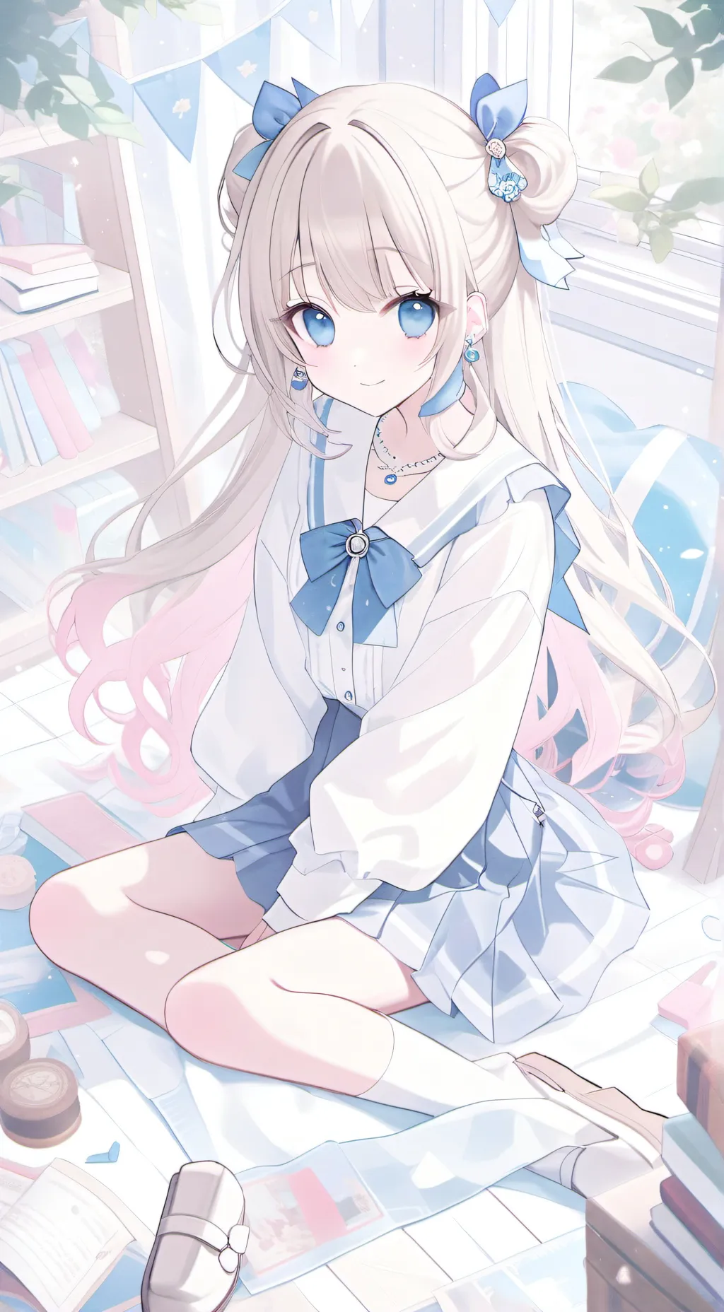 ai character: Lila background