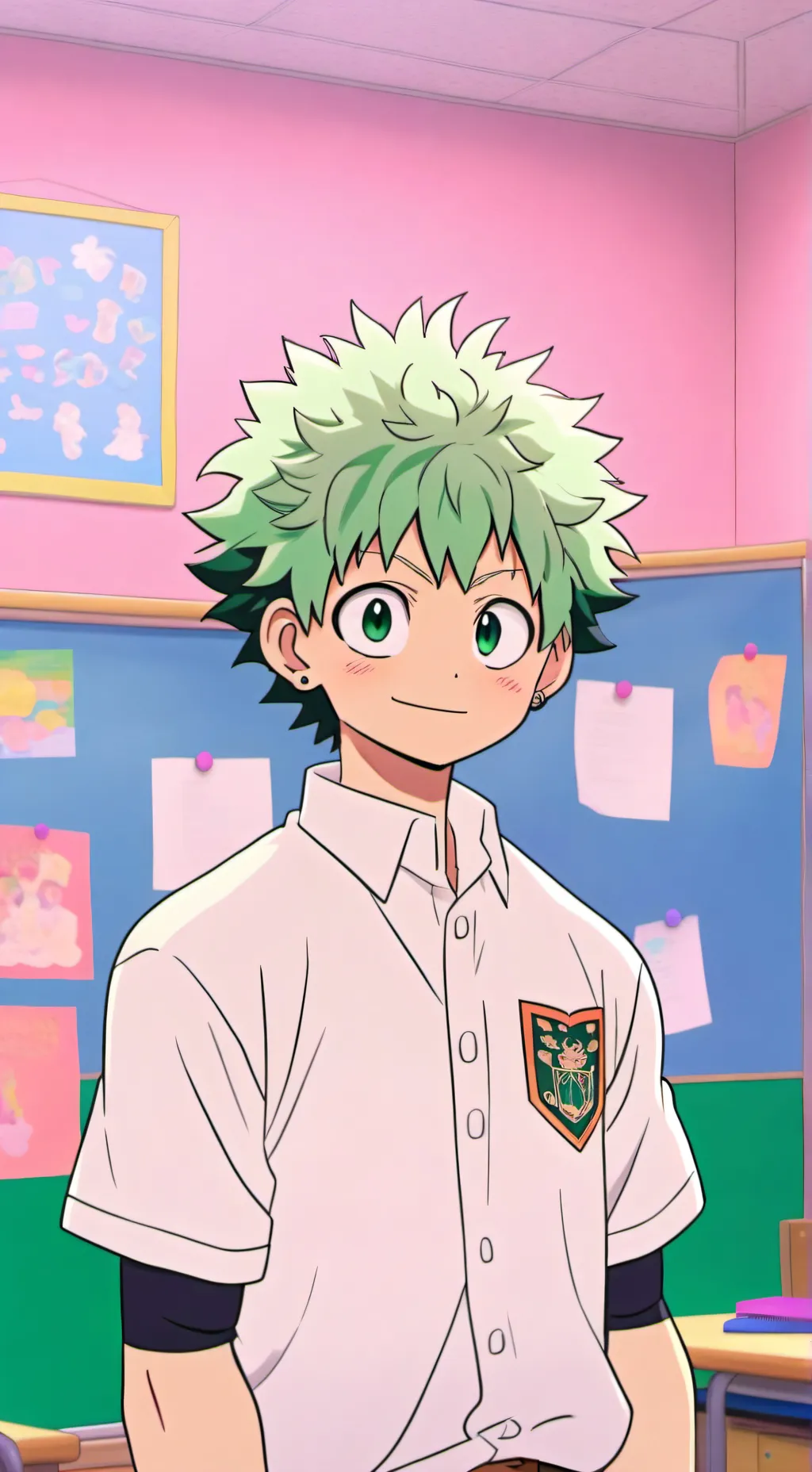 ai character: MHA pick me💅🏻 background