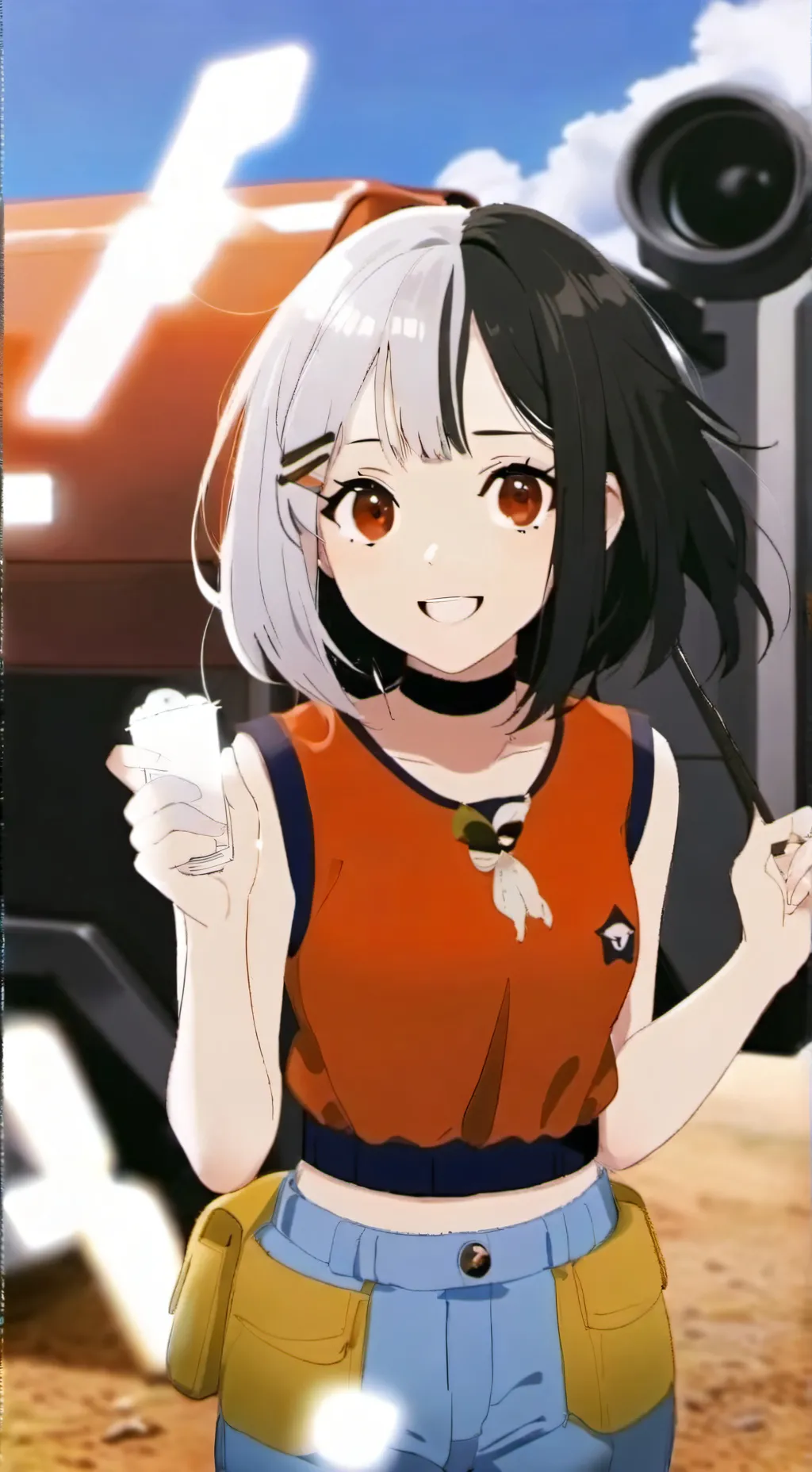 ai character: Hailey background