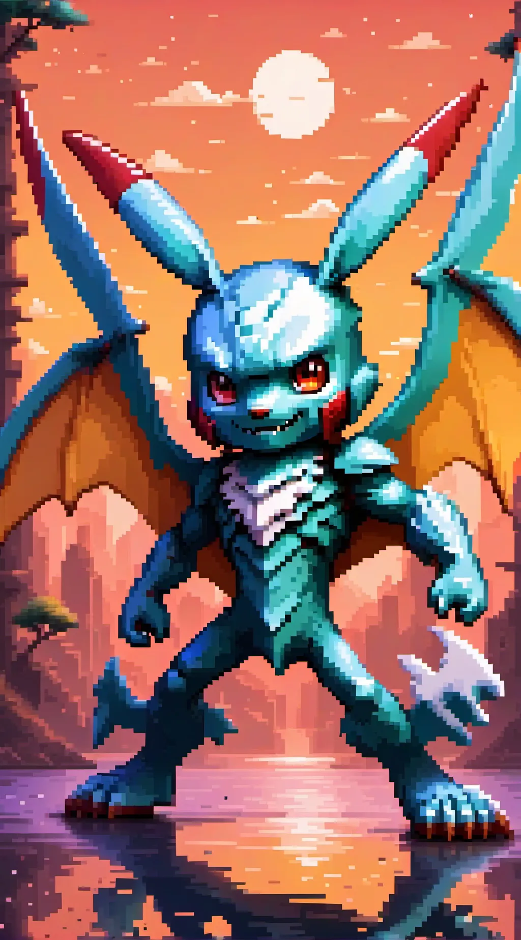 ai character: sprunki bu al drnk background