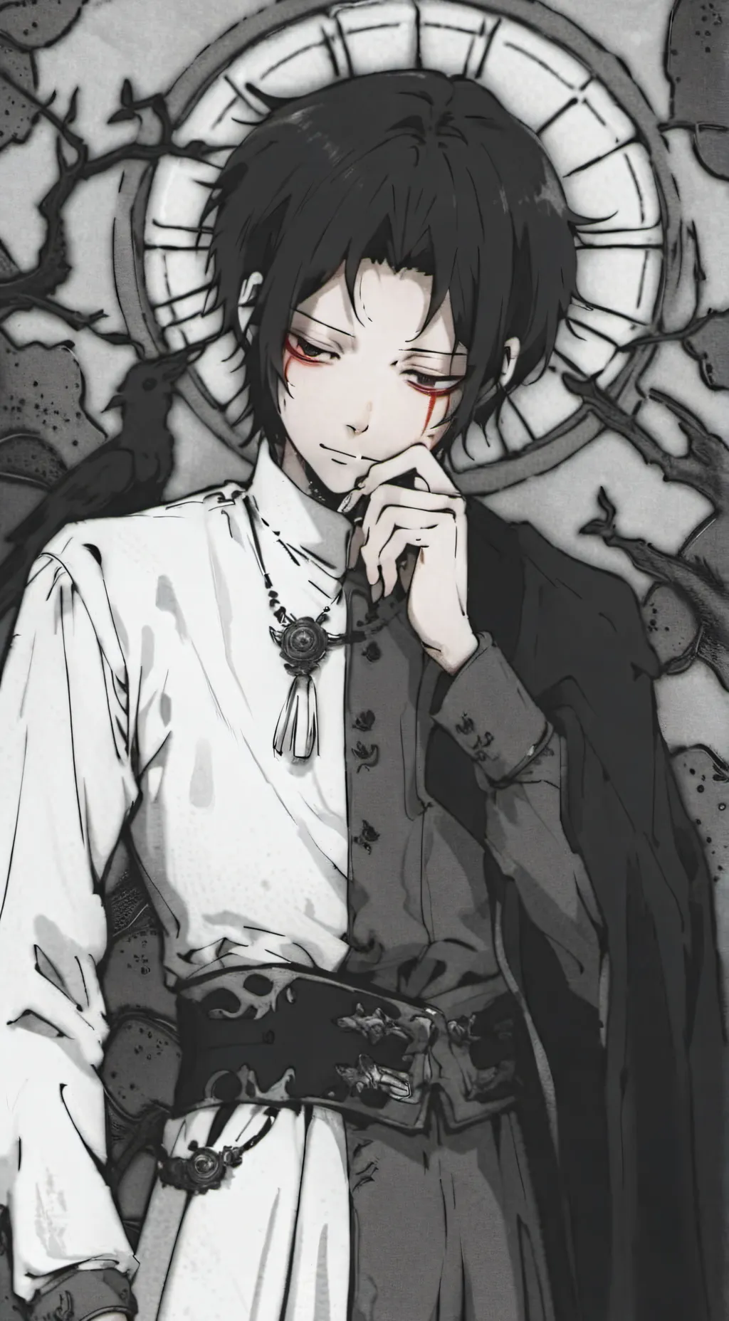 ai character: Bad dazai angst/SH background