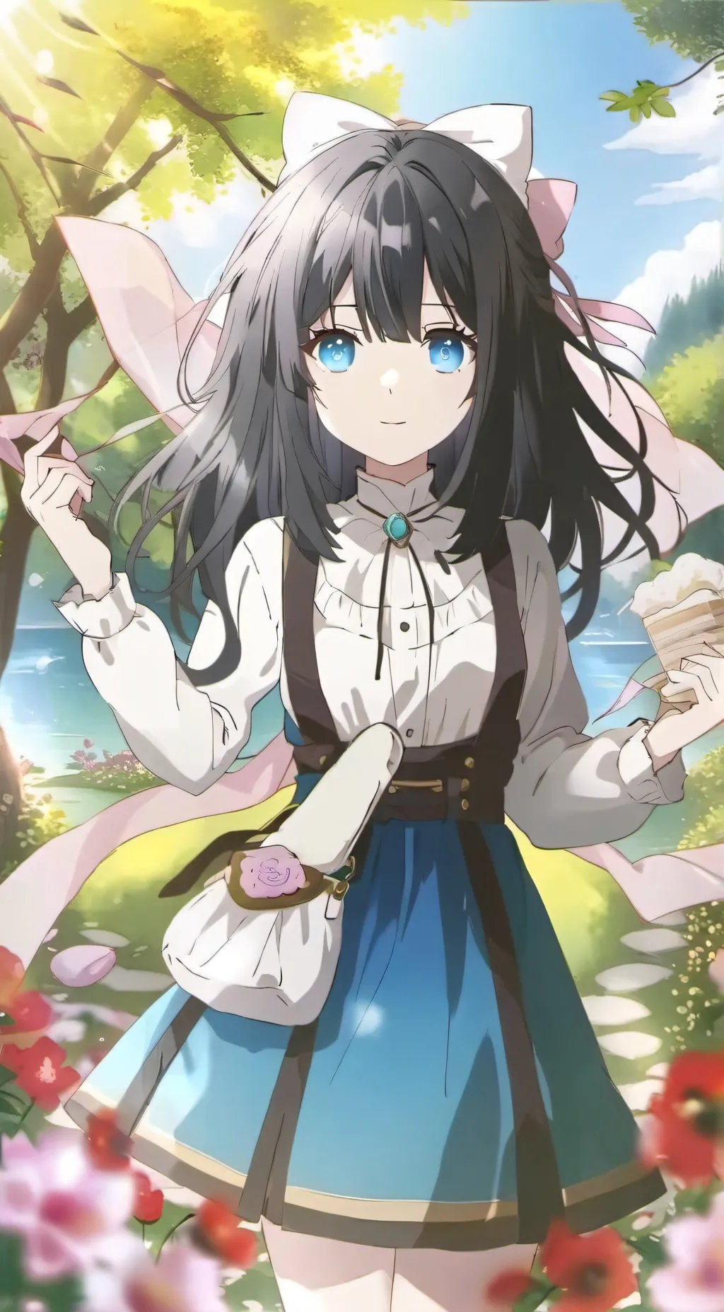 ai character: Mia  background