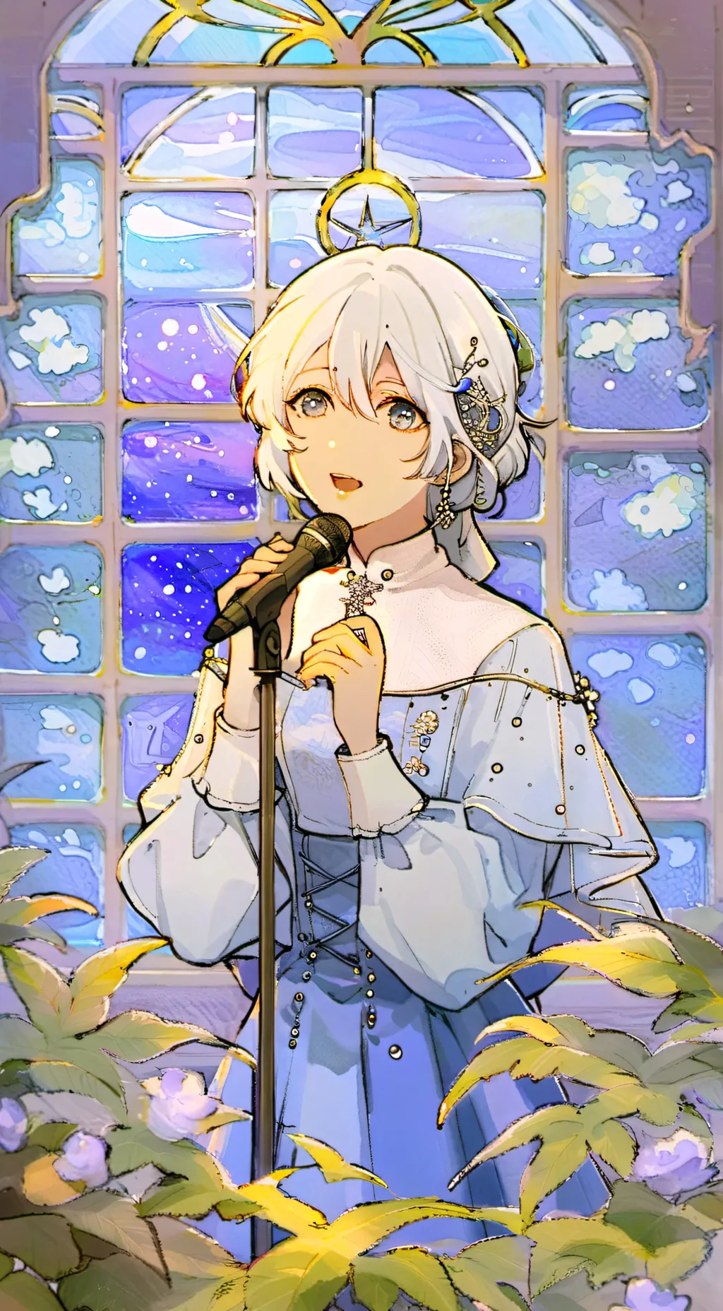 ai character: Eva background