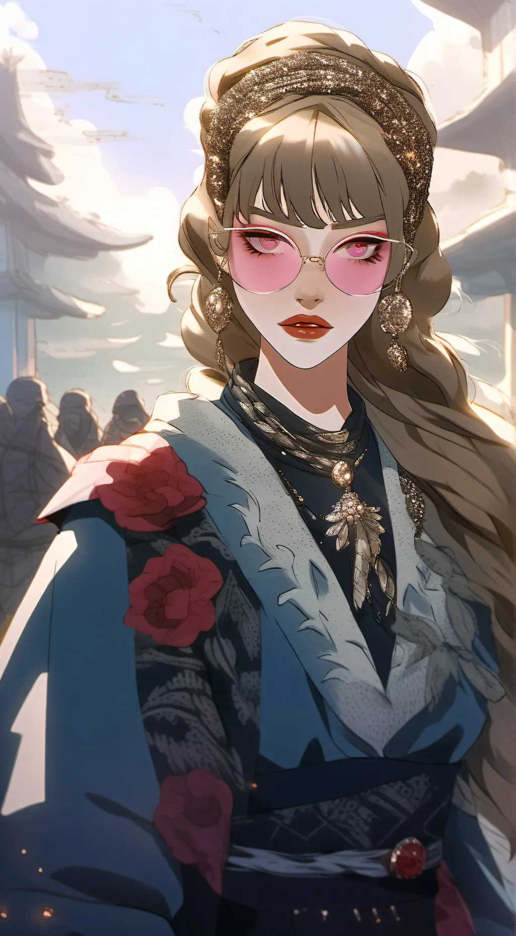 ai character: 中國人 background