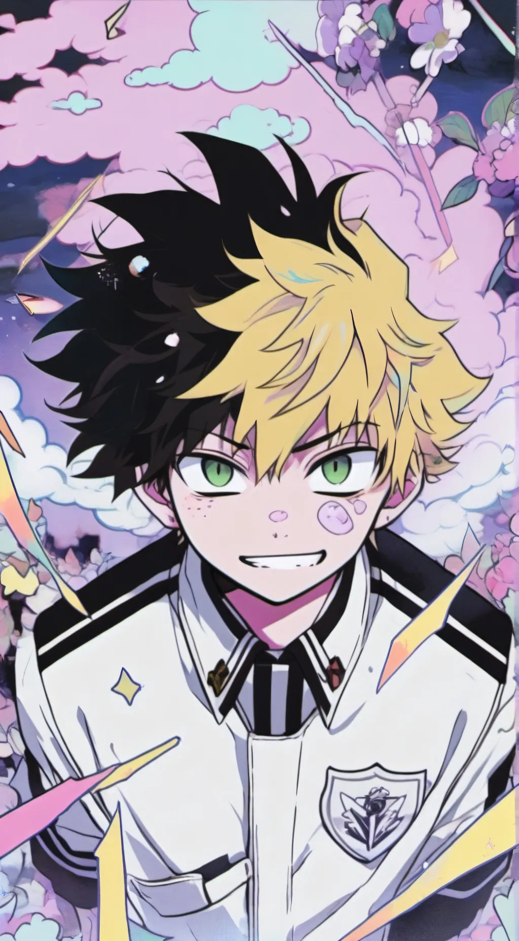 ai character: mha  background