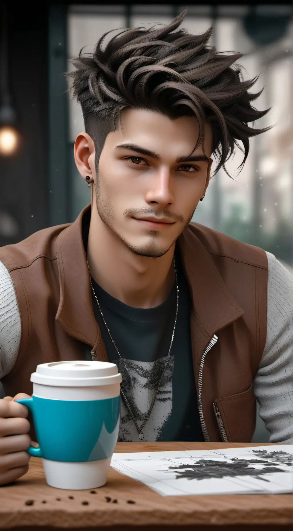 ai character: Alex background