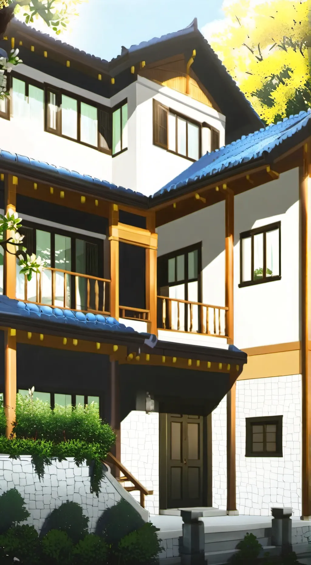 ai character: House life background