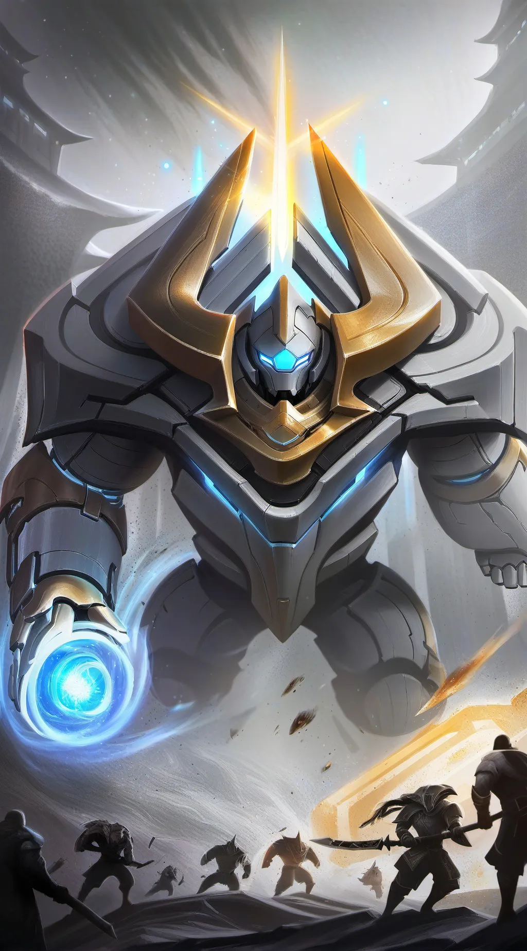 ai character: dios del trueno background