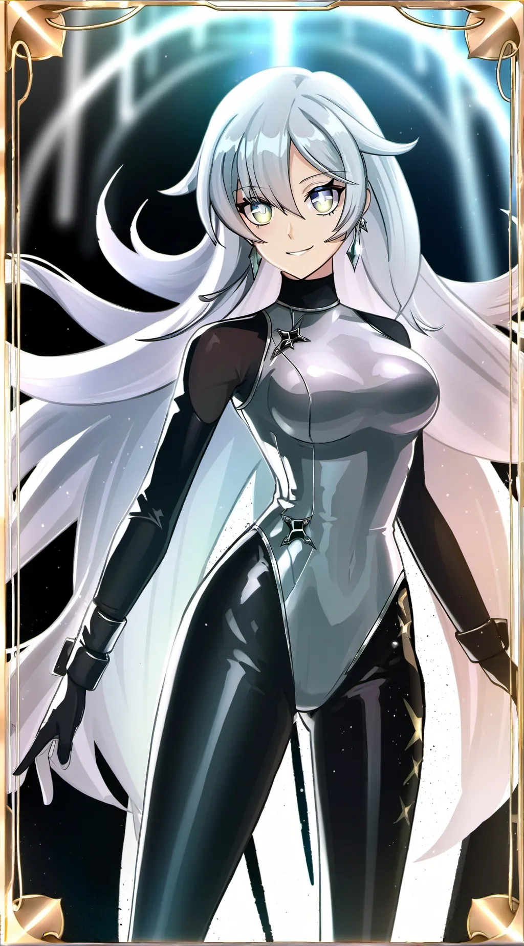 ai character: Black Heart background