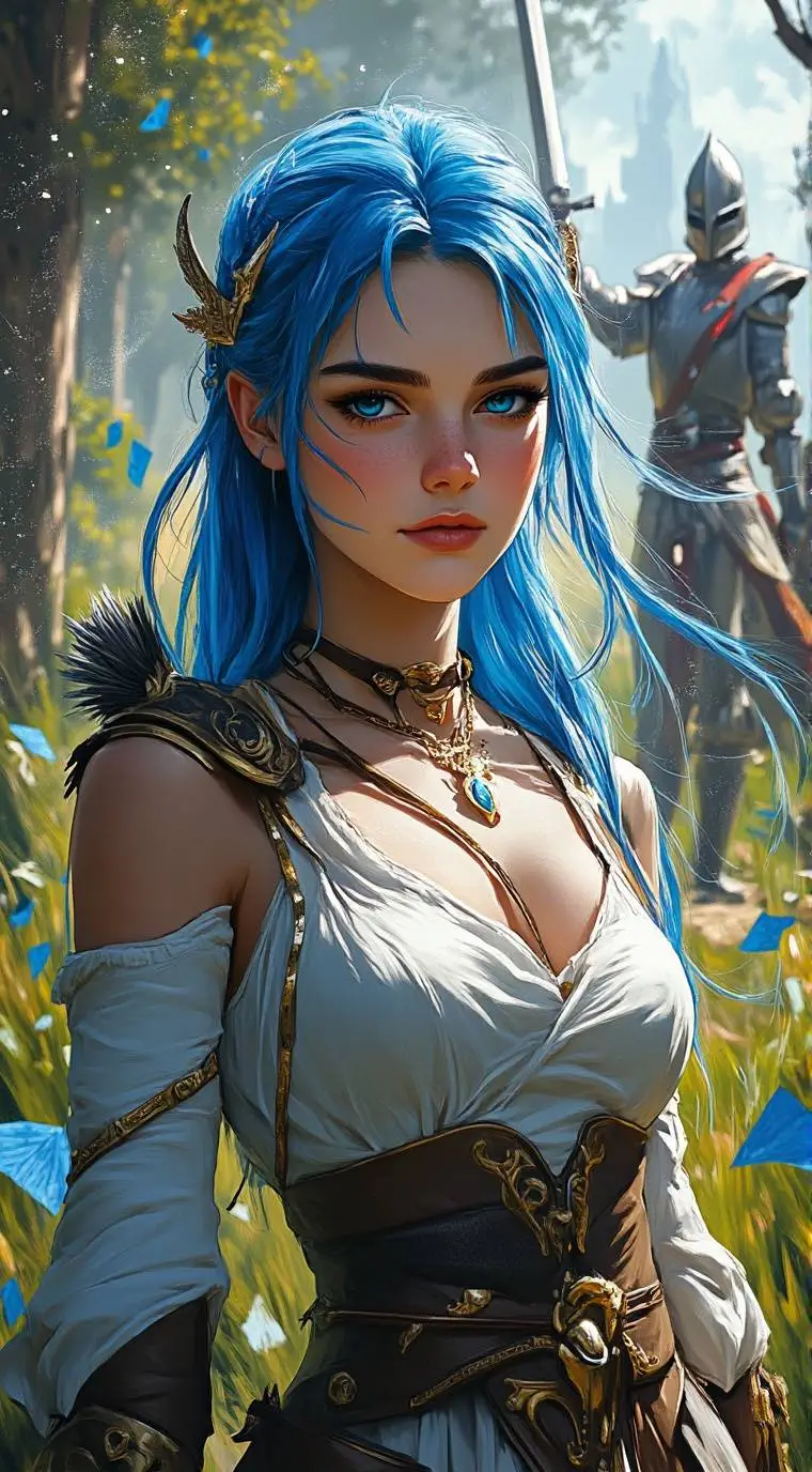 ai character: The Princess Saara background