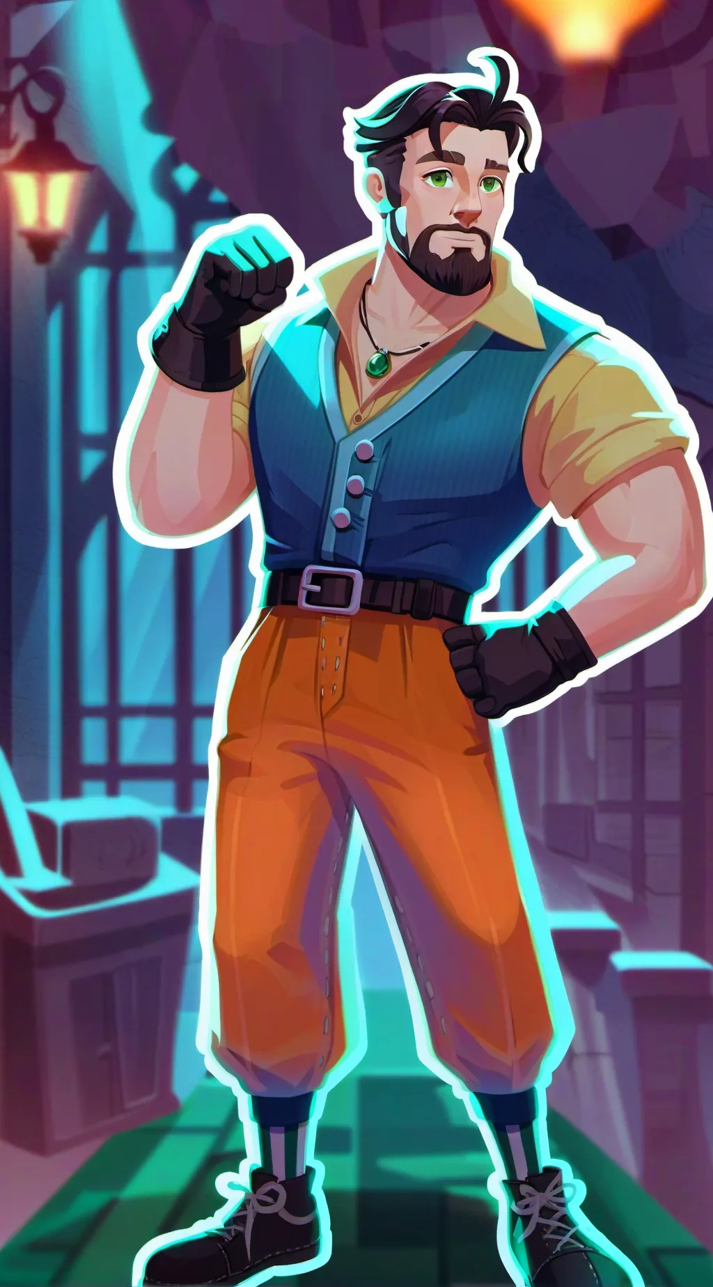 ai character: Theodore Peterson background