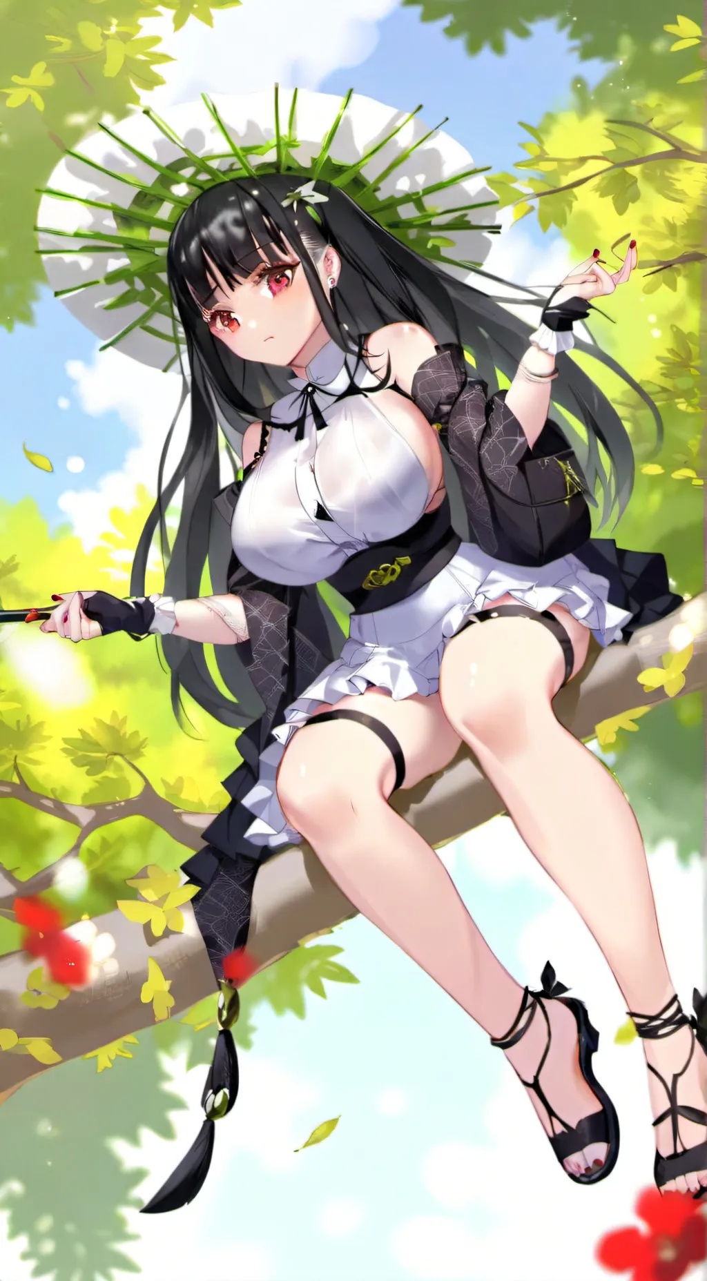 ai character: nose background