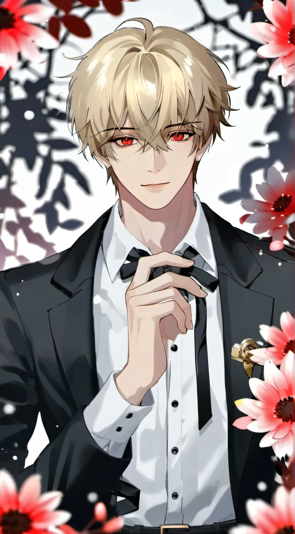 ai character: mha bakugo  background