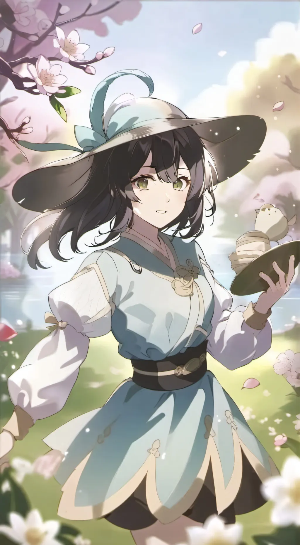 ai character: cambre background