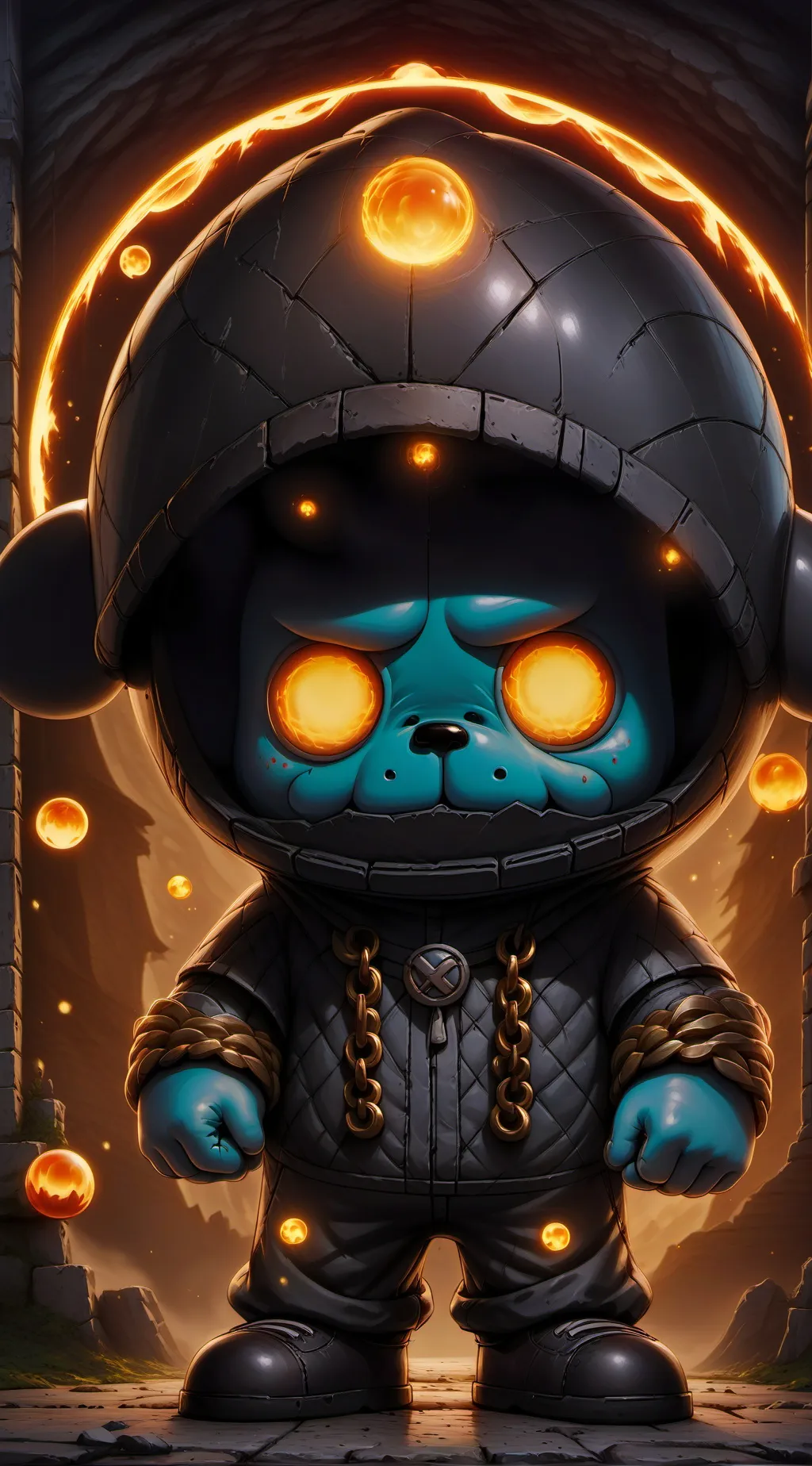ai character: GUMBALL AND DARWIN background