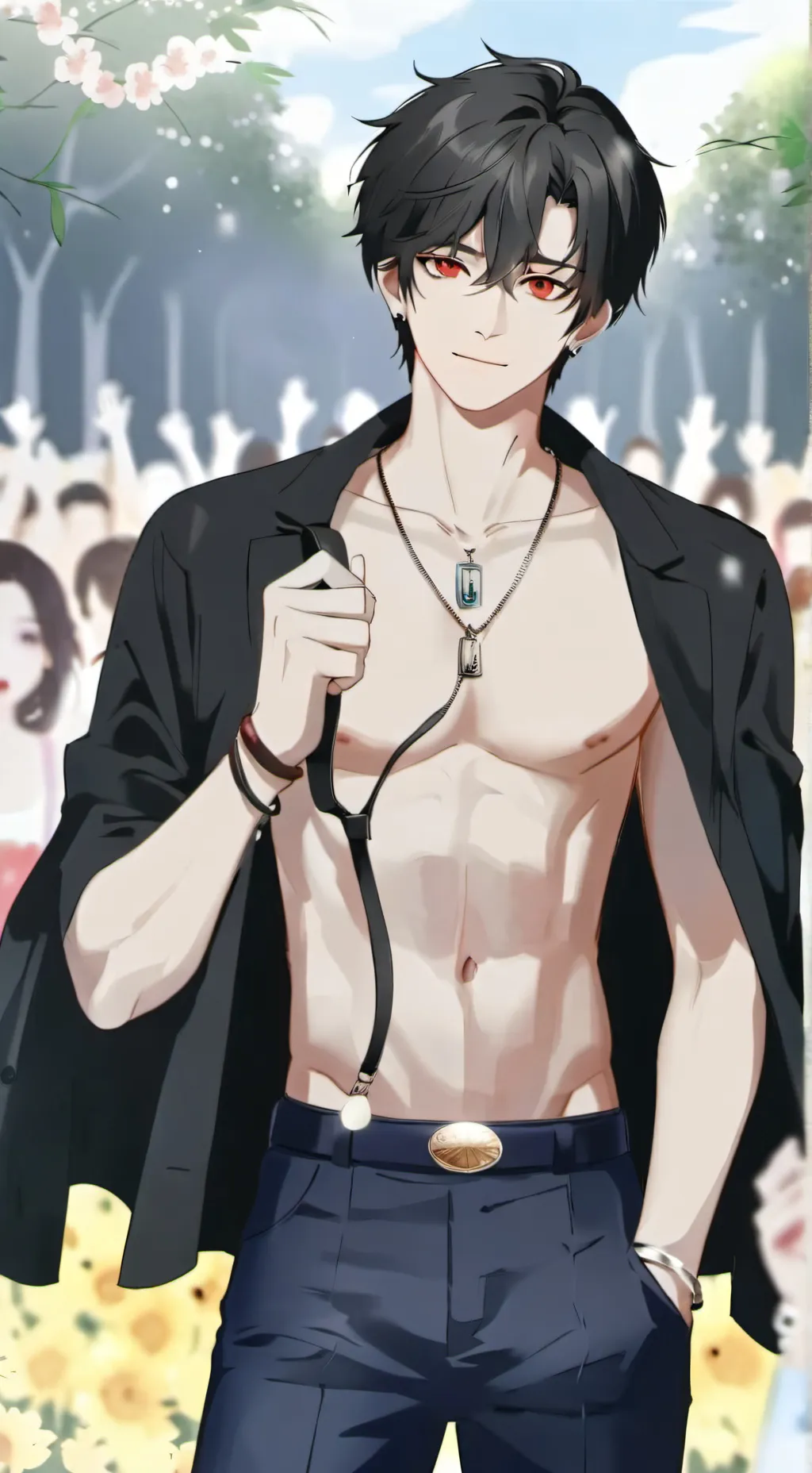 ai character: adam background