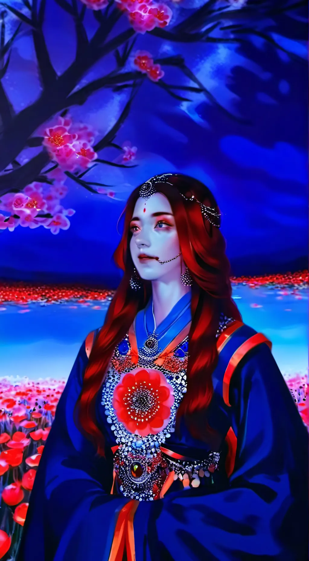 ai character: Fantasy world background