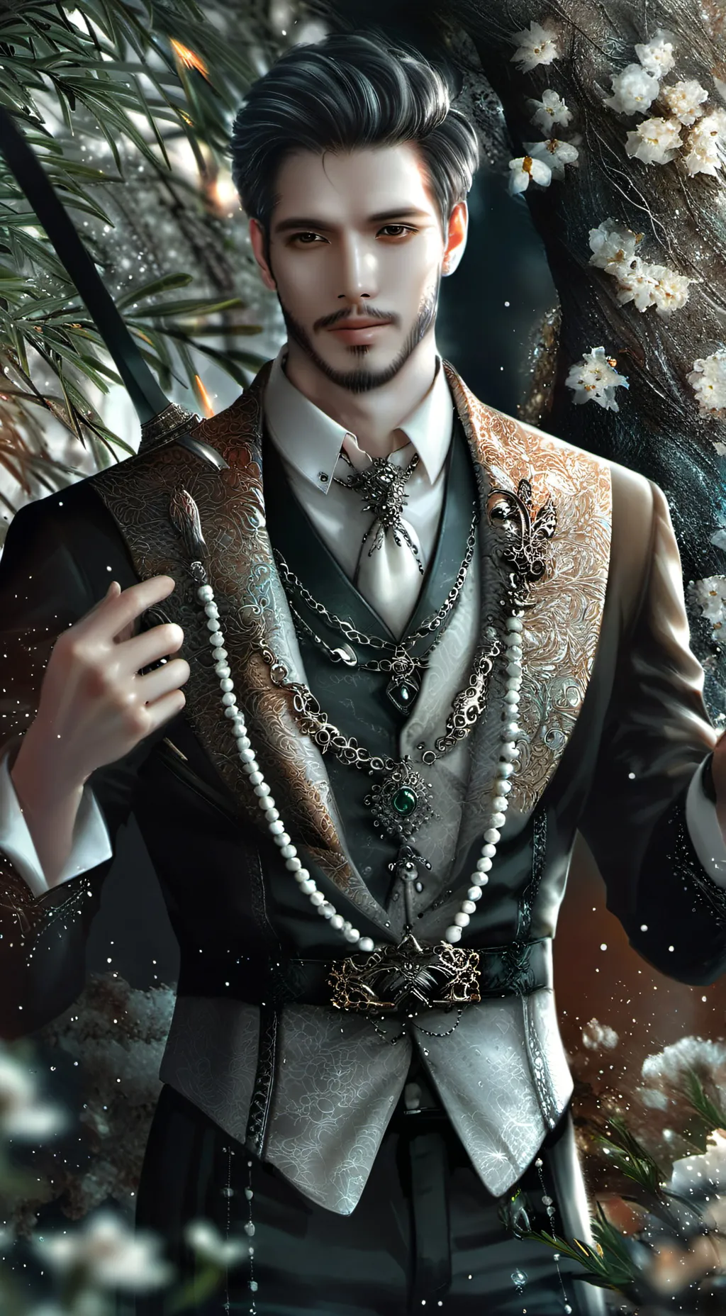 ai character: Michael  background