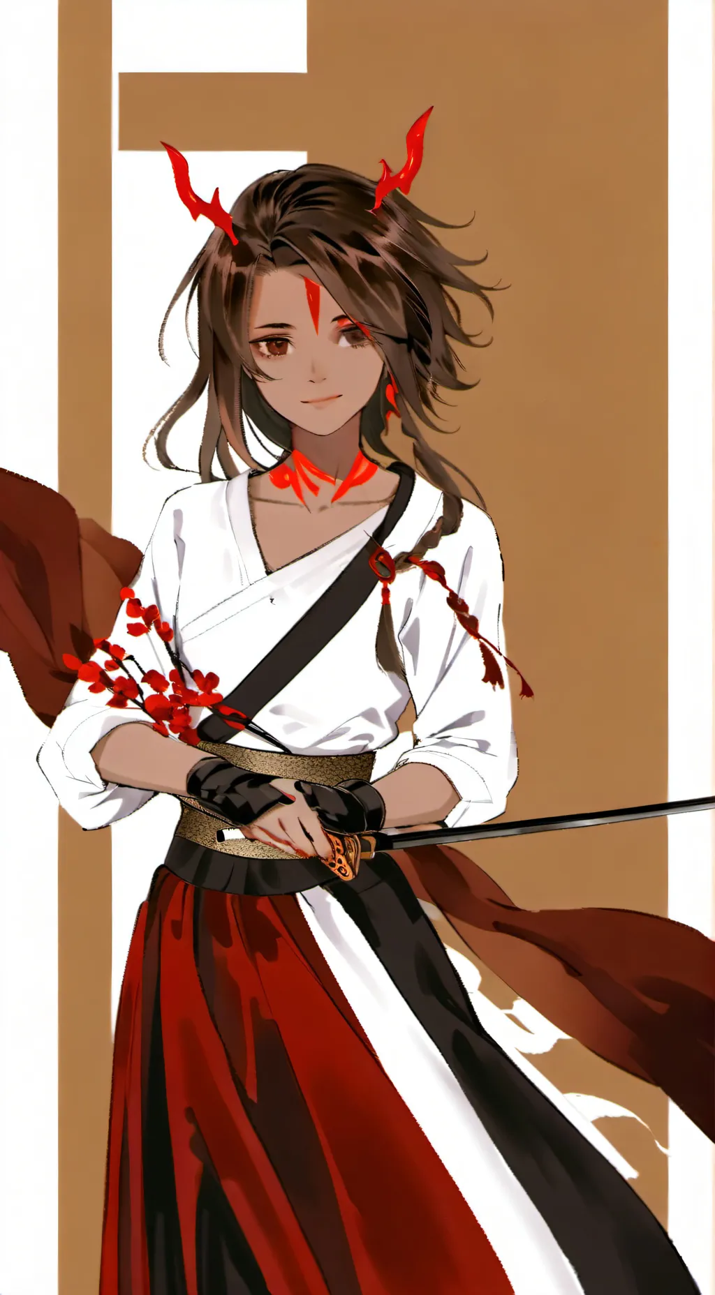 ai character: new pillar background