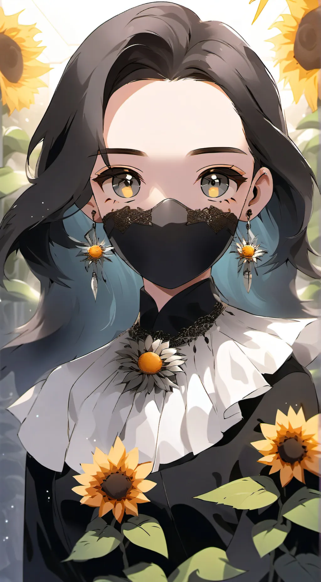 ai character: solar flare pvz background