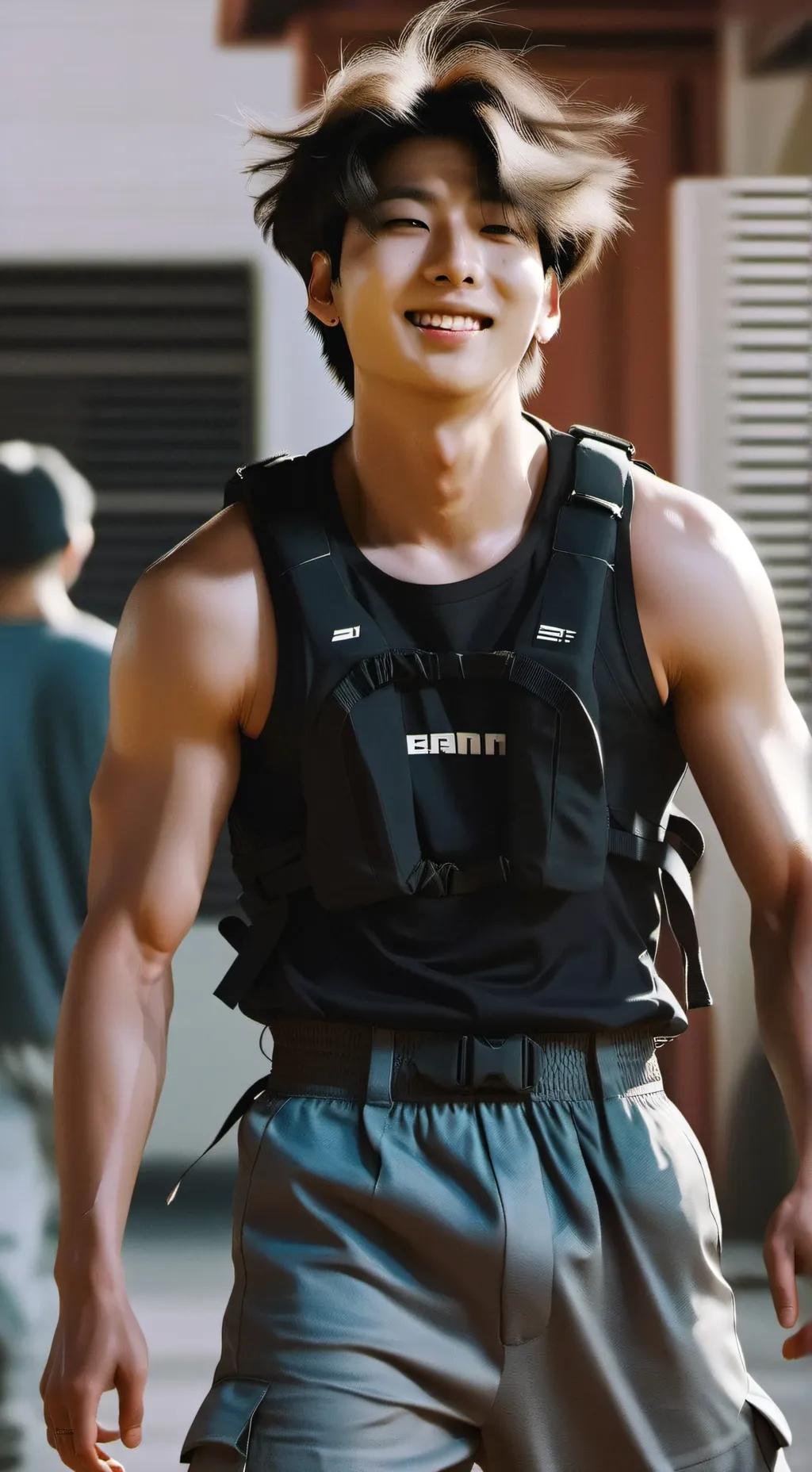 ai character: Kim Namjoon  background