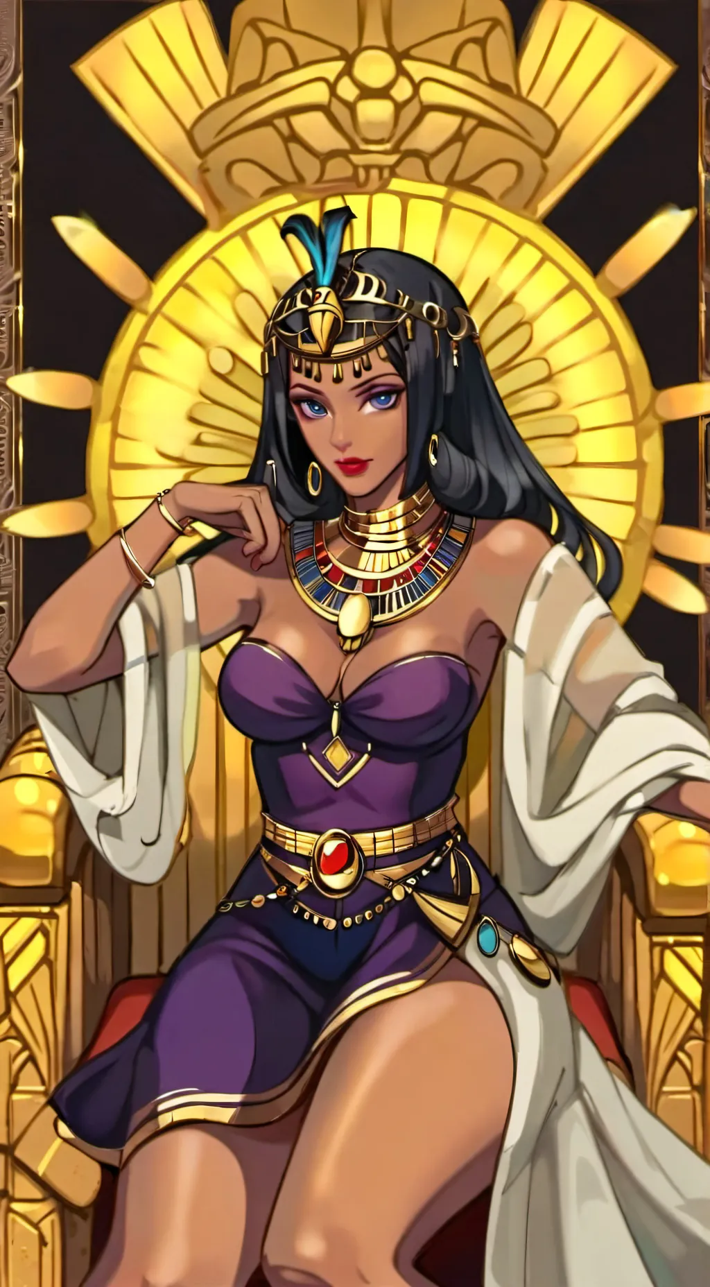 ai character: Eliza(skull girls) background